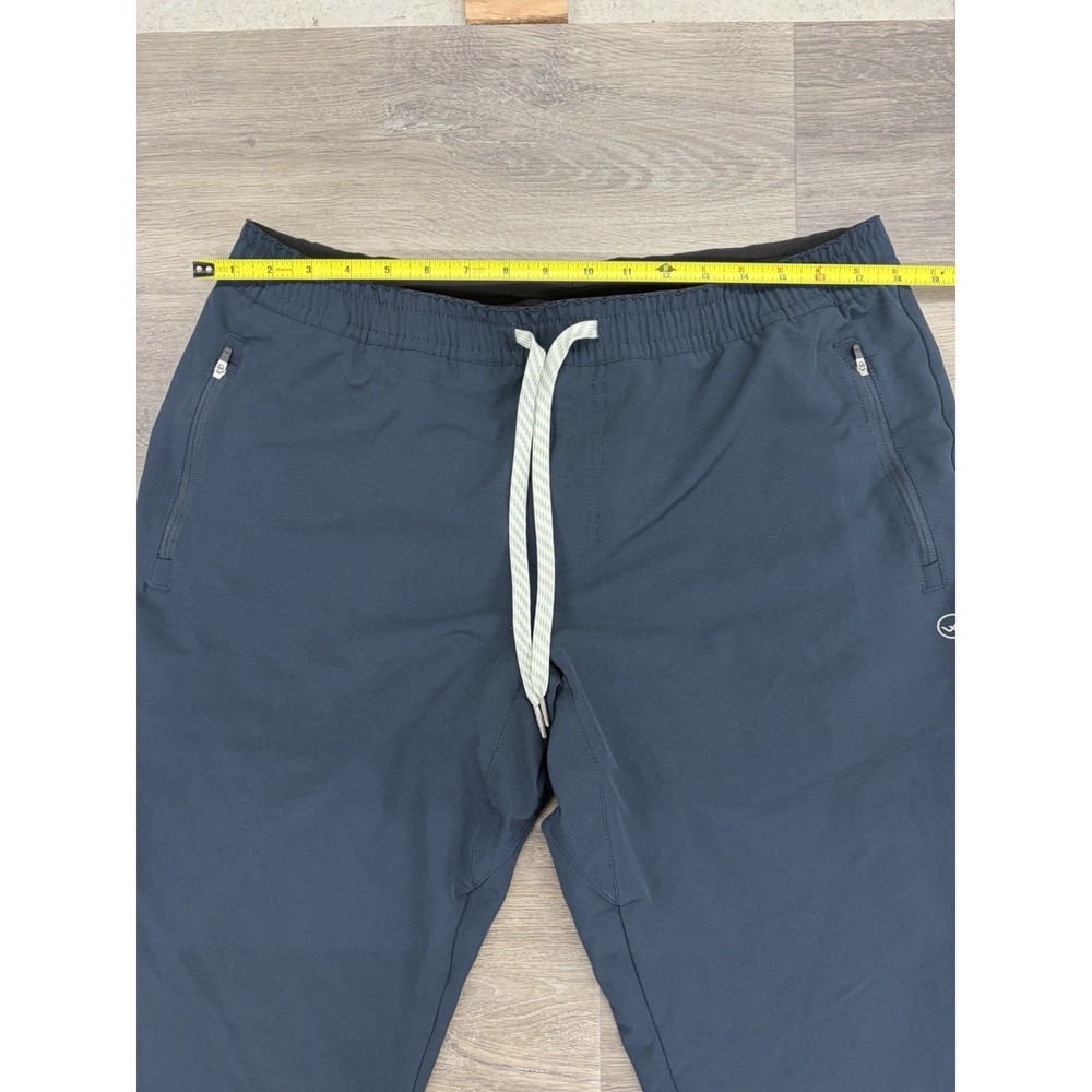 WOWIE Hoth Jogger Mens XL Navy Blue Stretch Zip Pocket Athletic Performance - Picture 4 of 10